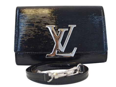 Louis Vuitton Black Electric Epi Leather Louise PM Bag 